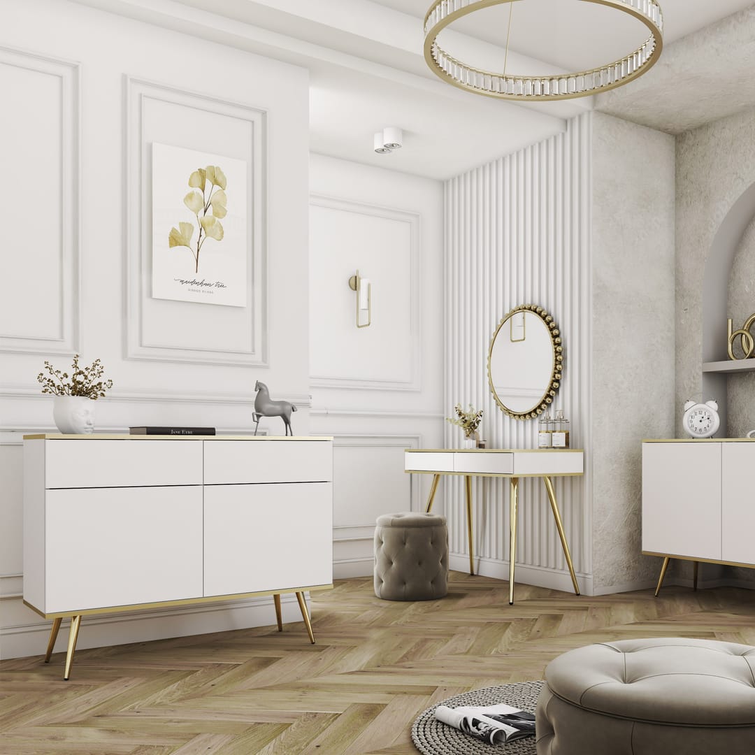 Oro Sideboard Cabinet 160cm For Modern Living Rooms With Ample Storage And Elegant Craftsmanship