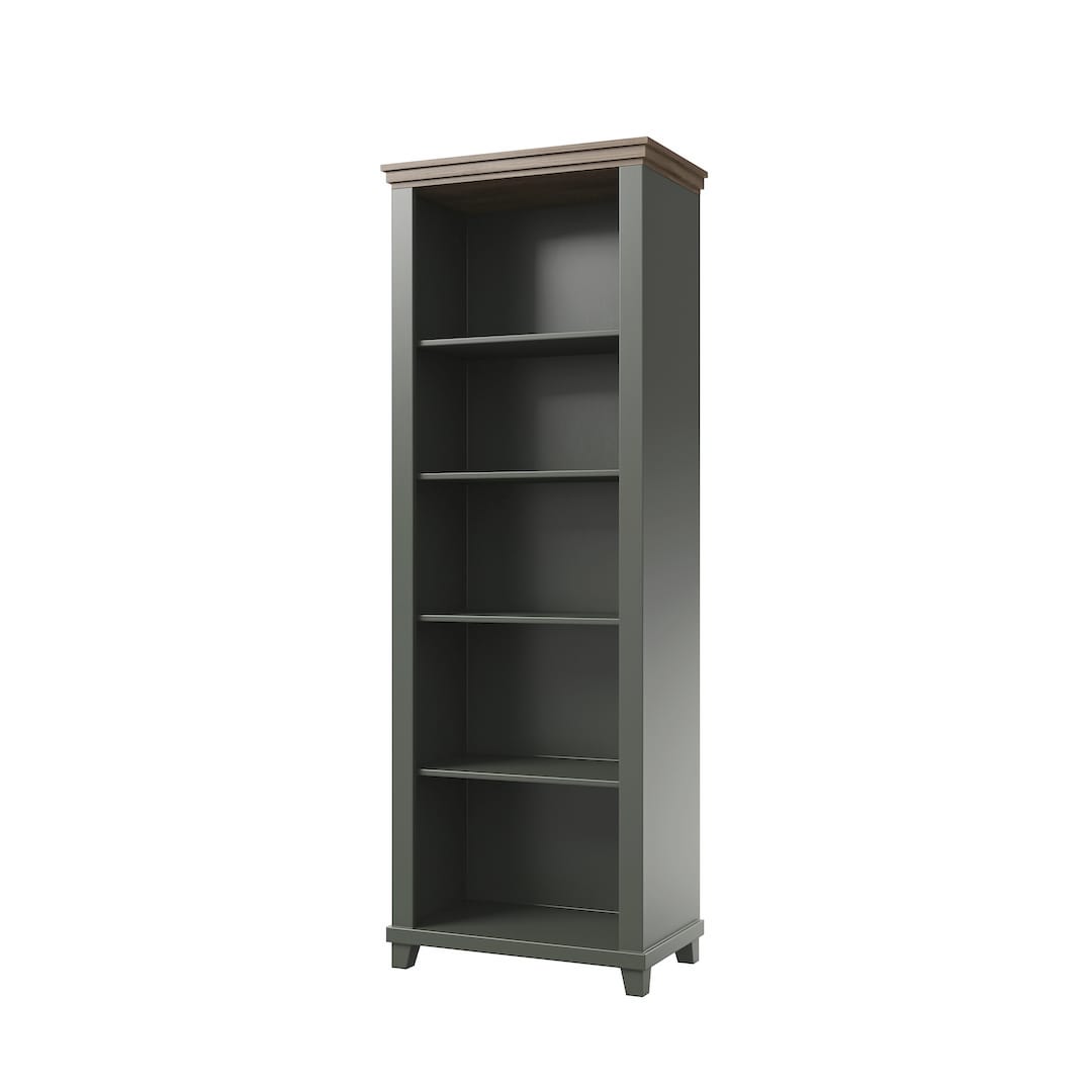 Evora Tall Bookcase 71cm Premium Vertical Storage For Living Rooms And Home Offices