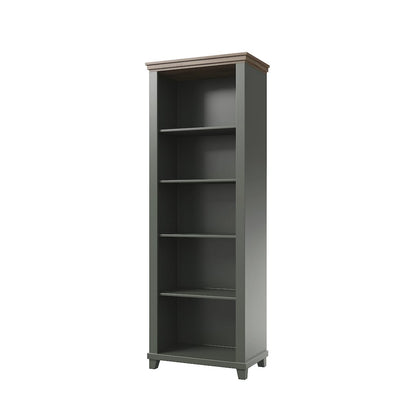 Evora Tall Bookcase 71cm Premium Vertical Storage For Living Rooms And Home Offices