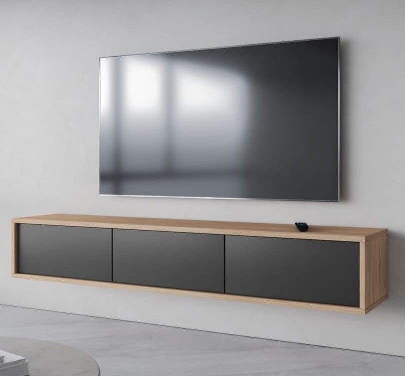 Frida 38 Floating TV Cabinet For Modern Living Rooms Sleek Design With Ample Storage