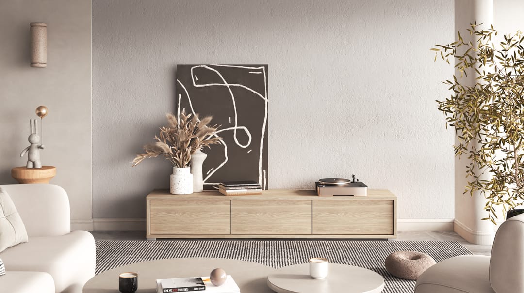 Frida 38 Floating TV Cabinet For Modern Living Rooms Sleek Design With Ample Storage