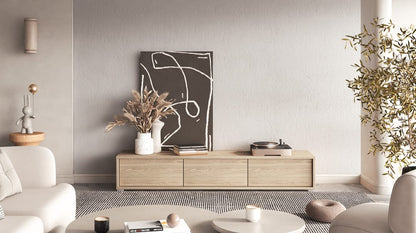 Frida 38 Floating TV Cabinet For Modern Living Rooms Sleek Design With Ample Storage
