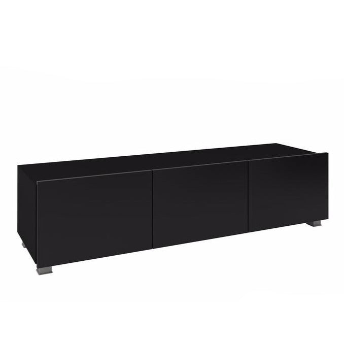 Calabrini TV Cabinet 150cm Sleek Modern Storage For Living Rooms Keeps Media Organized