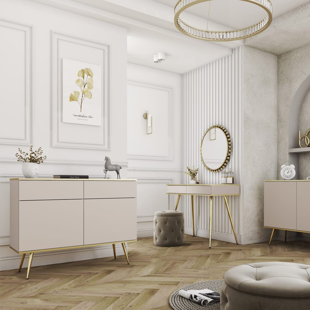 Oro Sideboard Cabinet 160cm For Modern Living Rooms With Ample Storage And Elegant Craftsmanship