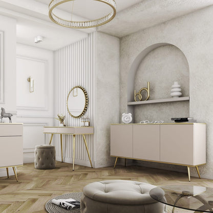 Oro Sideboard Cabinet 160cm For Modern Living Rooms With Ample Storage And Elegant Craftsmanship