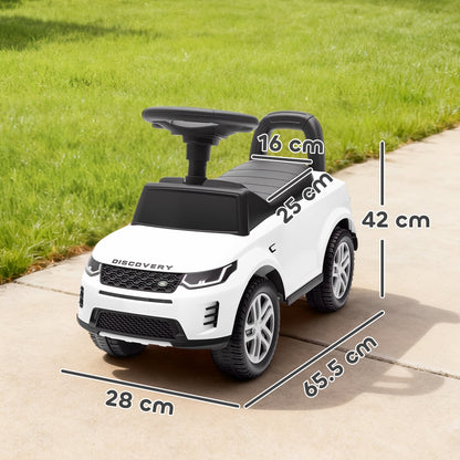 AIYAPLAY Land Rover Licensed Toddler Ride On Car With Horn And Engine Sounds For 18 To 36 Months Under Seat Storage