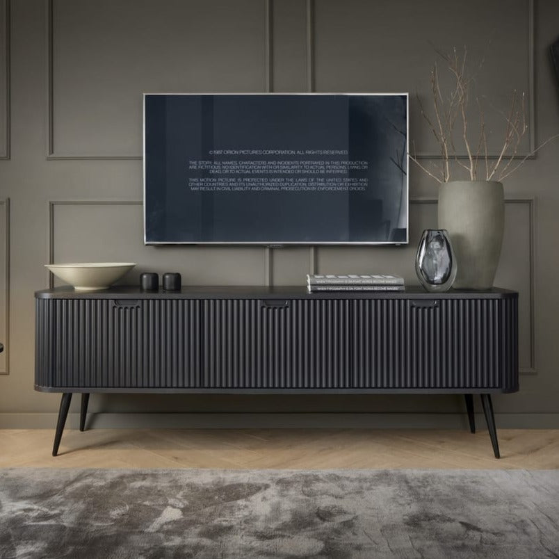 Zova TV Cabinet 168cm Sleek Contemporary Media Console With Ample Storage For Modern Living Rooms
