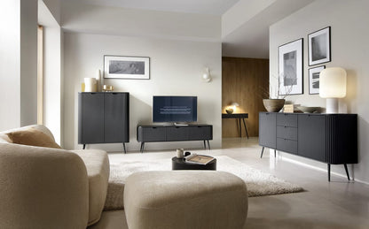 Zova TV Cabinet 168cm Sleek Contemporary Media Console With Ample Storage For Modern Living Rooms