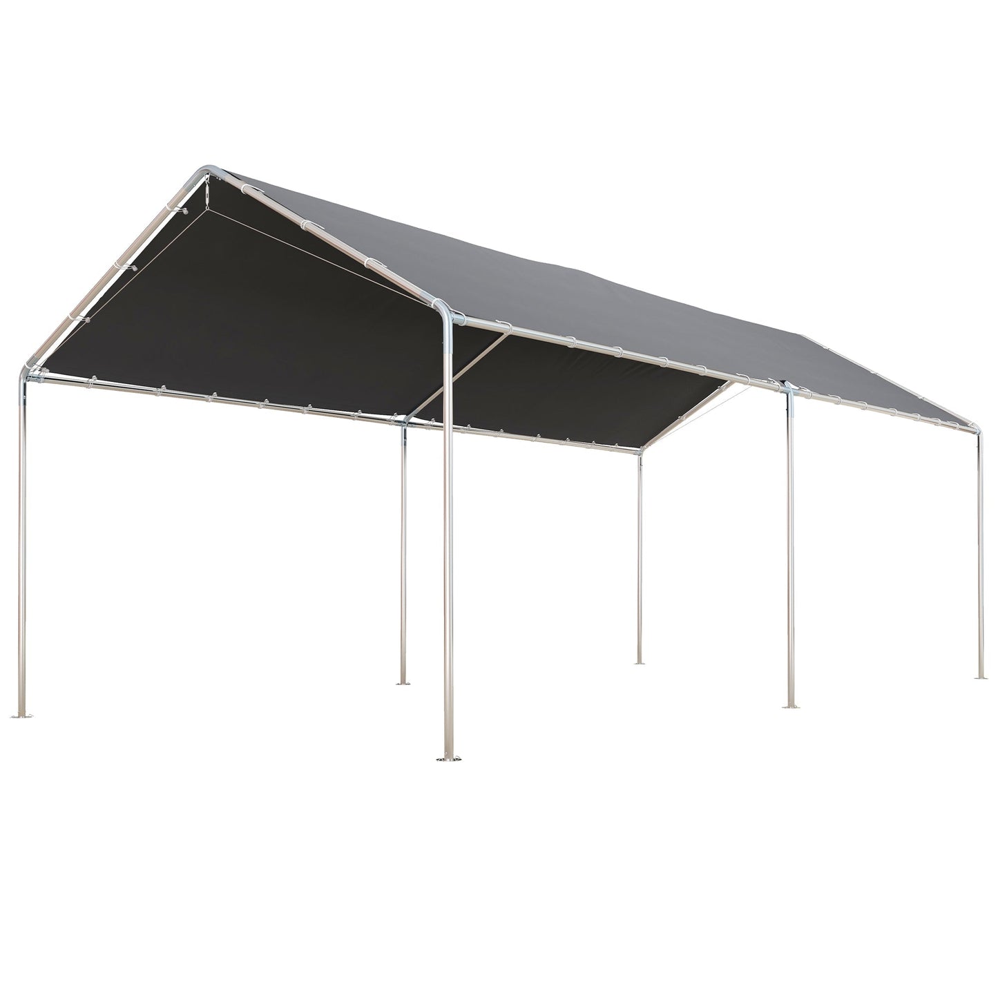 Outsunny 3x6m Heavy Duty Carport Shelter For Cars