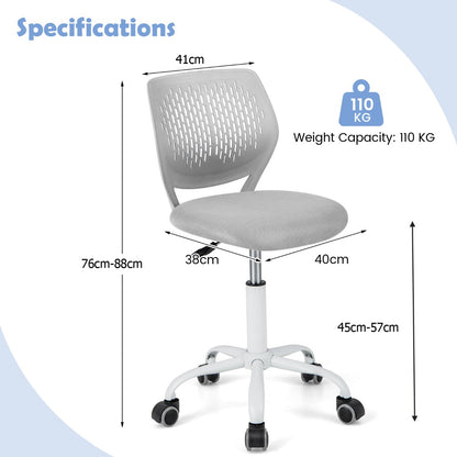 Ergonomic Kids Study Chair With Adjustable Height