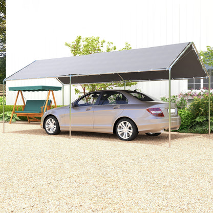 Outsunny 3x6m Heavy Duty Carport Shelter For Cars