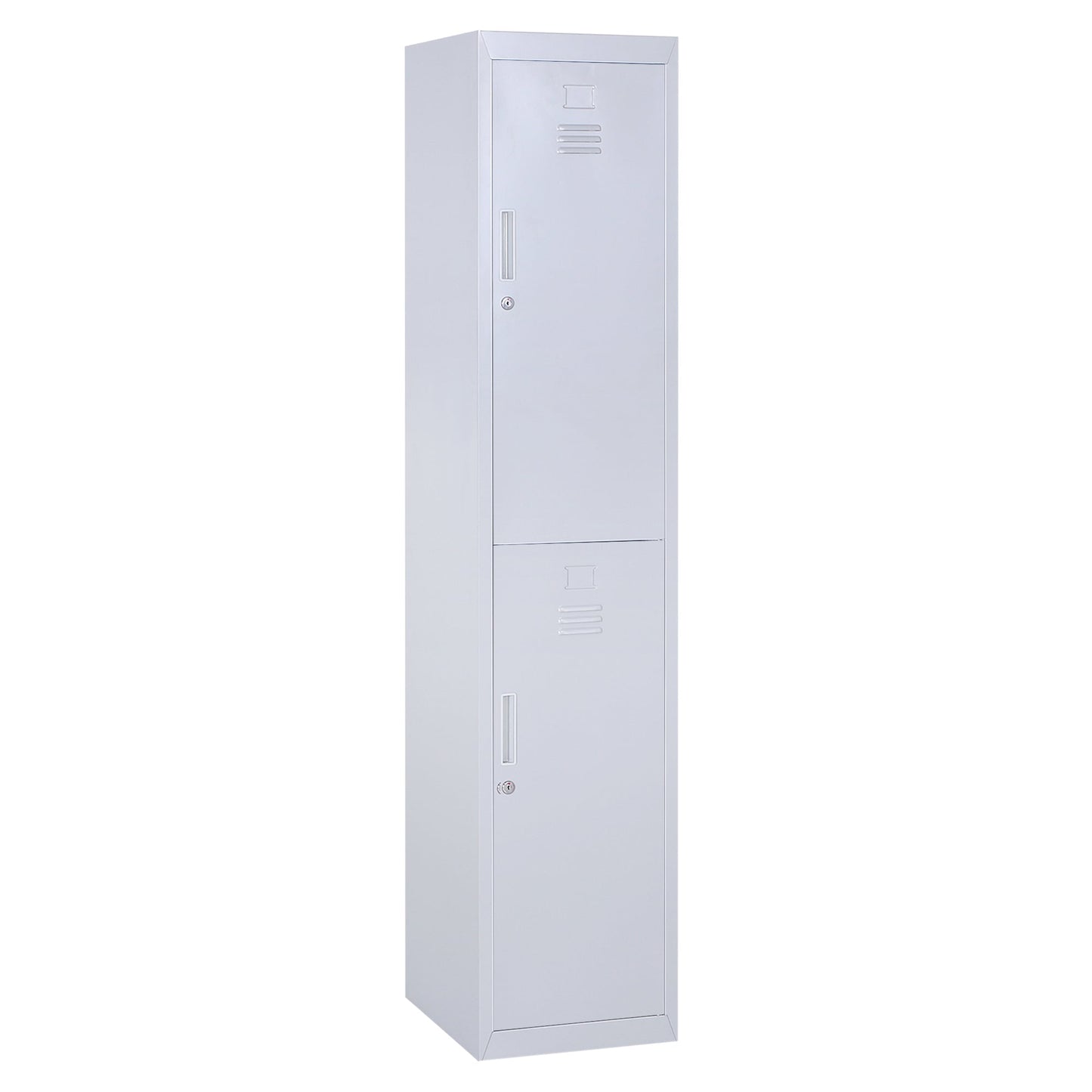 Vinsetto Locker Cabinet Storage In Cold Rolled Steel With Shelves Secure Vertical Cupboard For Office Gym Home Garage